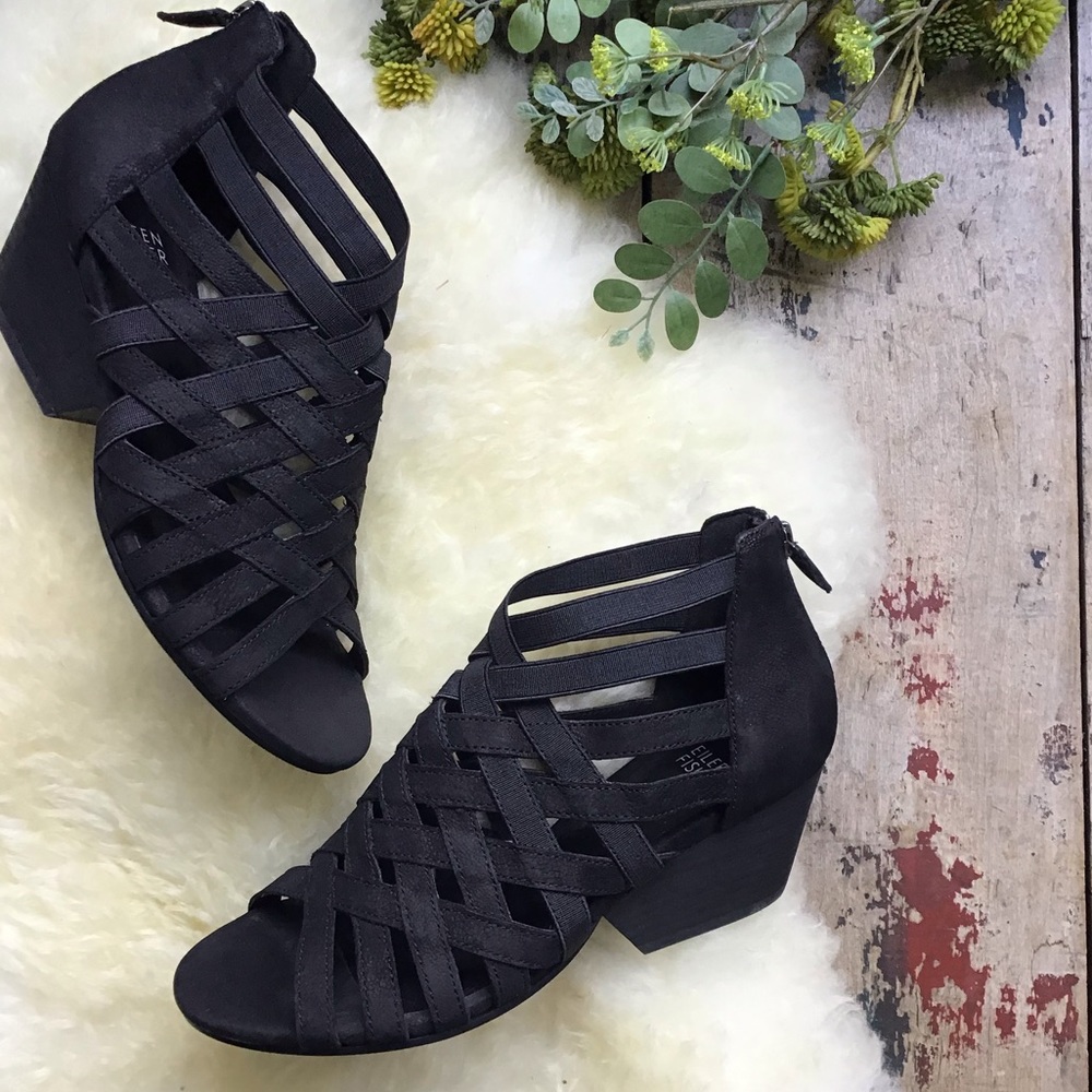 EILEEN fisher sandals heels Sz 6